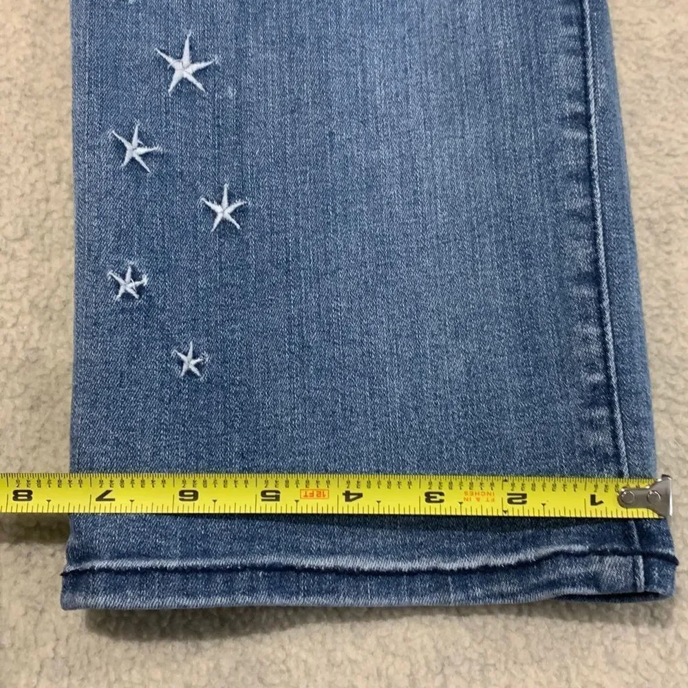 NYDJ, Marilyn ankle, size 16, Lift X Tuck with stars